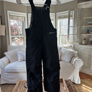 Arctix Youth Black Snow Bib Overalls